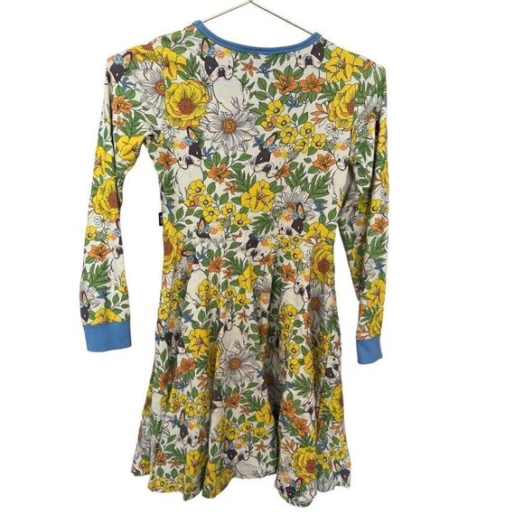 Rock your kid floral Frenchie puppy dress - Picture 2 of 7